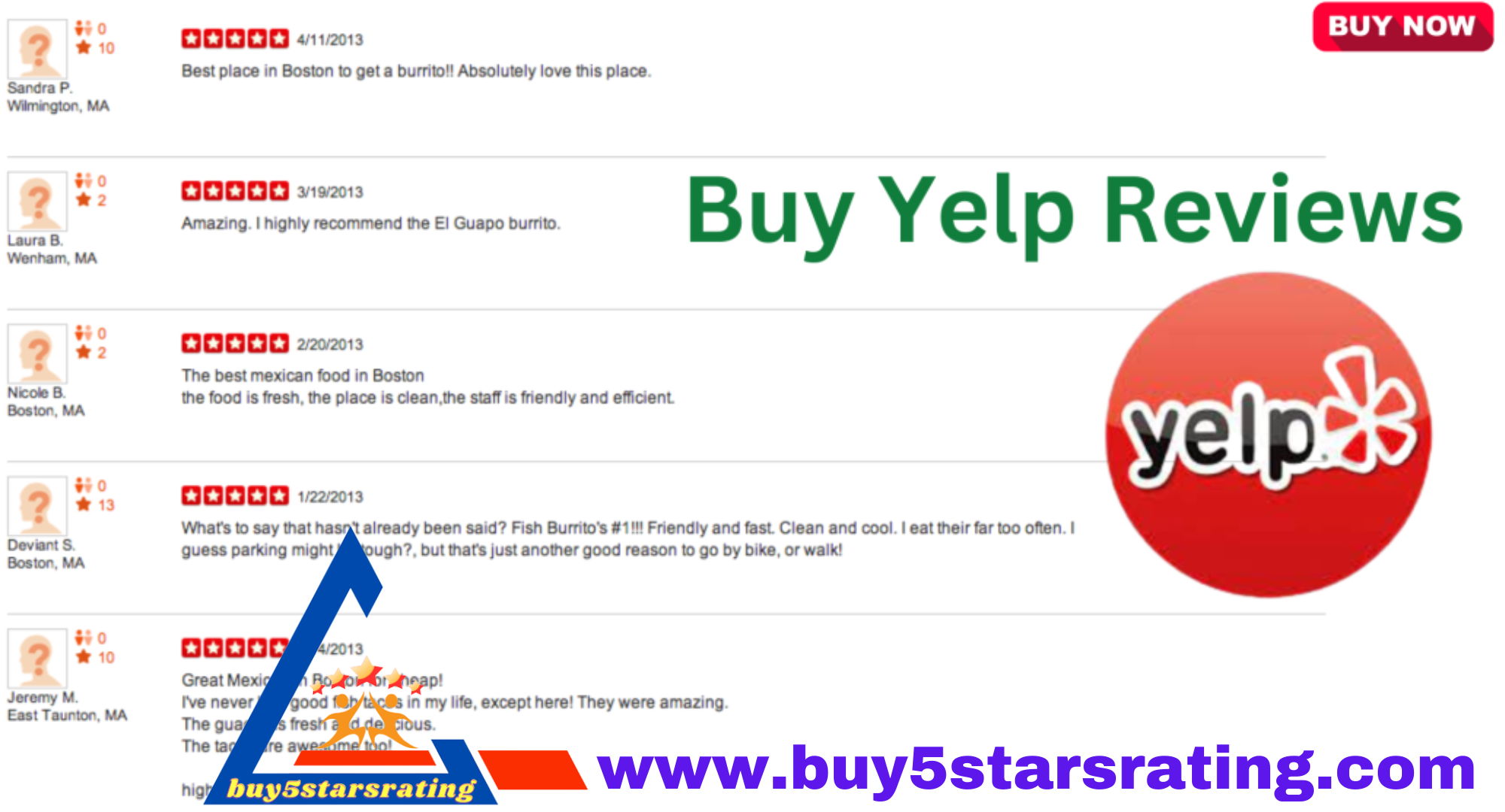 Buy Yelp Reviews
