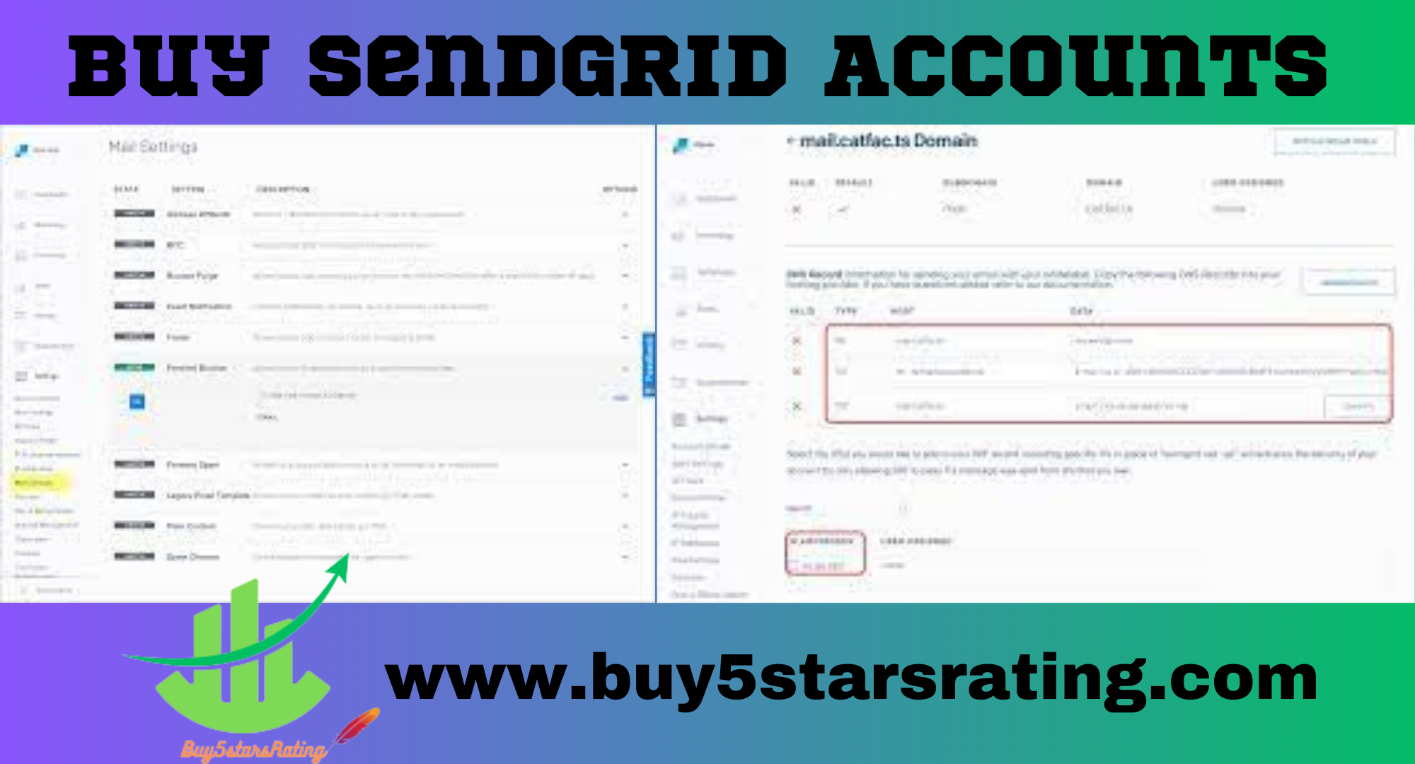 Buy Sendgrid Accounts 