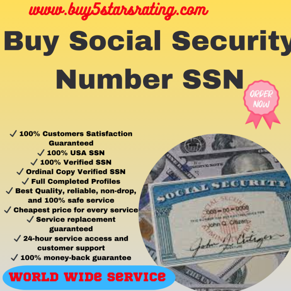 Buy Social Security SSN